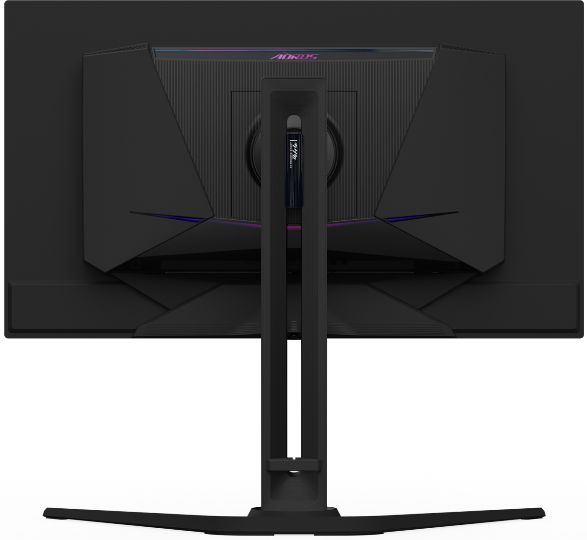 Монитор 27' Gigabyte Aorus FO27Q5P QD-OLED 2560x1440, 500 Гц, 0.03 мс, 16:9, 300 кд/м², 2xHDMI 2.1, DP 1.4, USB-C (18 Вт), USB Hub (2x USB 3.2), 3.5 Jack, DisplayHDR 500 True Black, FreeSync Premium Pro, G-Sync Compatible, динамики (2x5 Вт), VESA 100x100, черный, фото4