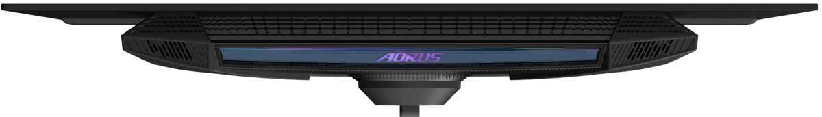 Монитор 27' Gigabyte Aorus FO27Q5P QD-OLED 2560x1440, 500 Гц, 0.03 мс, 16:9, 300 кд/м², 2xHDMI 2.1, DP 1.4, USB-C (18 Вт), USB Hub (2x USB 3.2), 3.5 Jack, DisplayHDR 500 True Black, FreeSync Premium Pro, G-Sync Compatible, динамики (2x5 Вт), VESA 100x100, черный, фото7