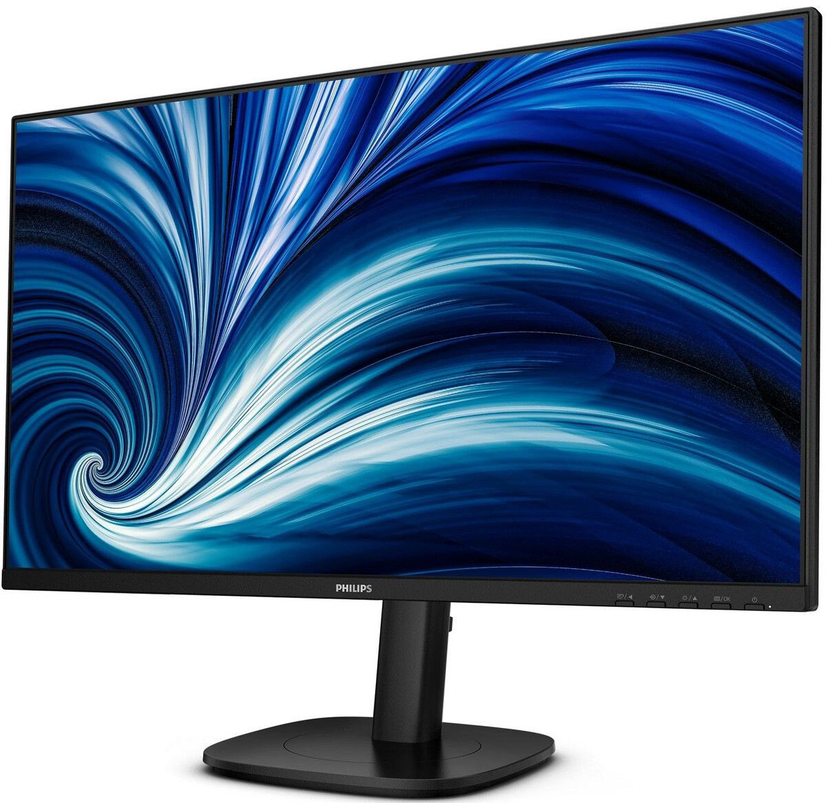 Монитор 27' Philips 27B2U3601/00 IPS 2560x1440, 120 Гц, 4 мс, 16:9, 350 кд/м², HDMI 2.0, DP, USB-C (90 Вт), 3.5 Jack, USB Hub (4x USB 3.2), динамики (2x2 Вт), Adaptive-Sync, черный, фото2