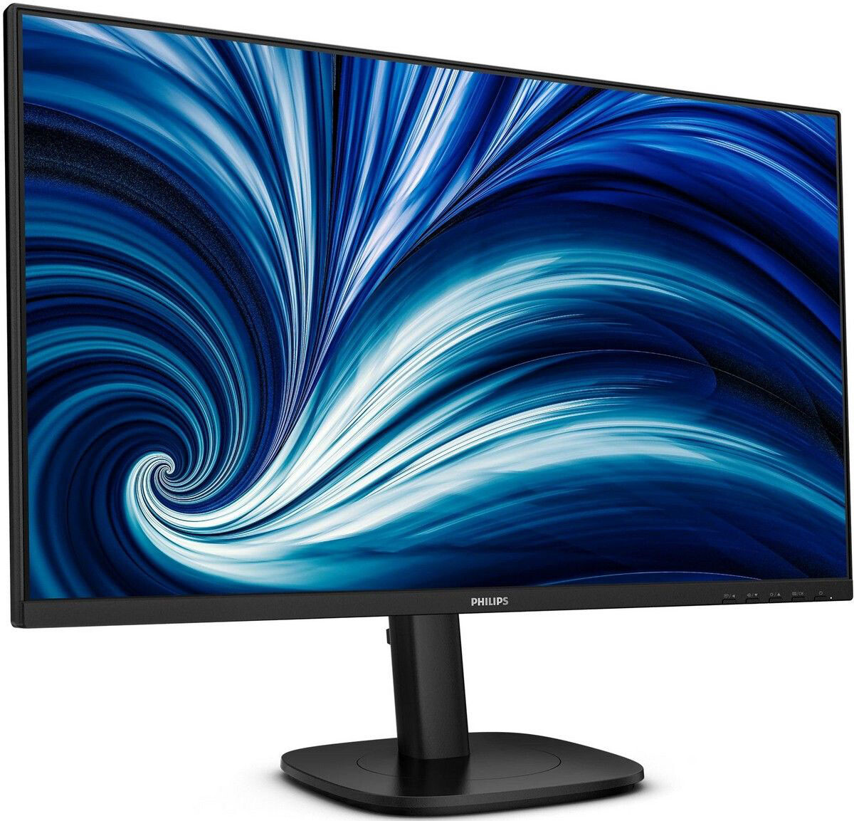 Монитор 27' Philips 27B2U3601/00 IPS 2560x1440, 120 Гц, 4 мс, 16:9, 350 кд/м², HDMI 2.0, DP, USB-C (90 Вт), 3.5 Jack, USB Hub (4x USB 3.2), динамики (2x2 Вт), Adaptive-Sync, черный, фото3
