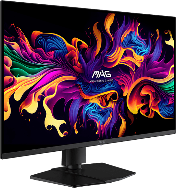 Монитор 31.5' MSI MAG 322UP QD-OLED аET16 QD-OLED 3840x2160, 165 Гц, 0.03 мс, 16:9, 250 кд/м², HDMI 2.1, DP, USB-C (15 Вт), 3.5 Jack, HDR10, DisplayHDR 400 True Black, Adaptive-Sync, черный, фото3