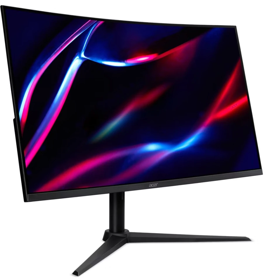 Монитор 31.5' Acer XZ320QS3bmiiphx VA 1920x1080, 180 Гц, 1 мс, 16:9, 250 кд/м², 2xHDMI 2.0, DP 1.4, 3.5 Jack, динамики (2x2 Вт), HDR10, FreeSync, изогнутый экран (1500R), VESA 100x100, черный, фото2