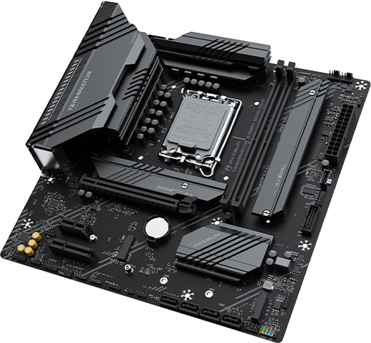 Материнская плата Maxsun MS-Terminator B760M GKD5 DARK, LGA1700, Intel B760, 2xDDR5, 4xSATA, 3xM.2, 1xPCIe 4.0 x16, 1xPCIe 4.0 x4, 1xPCIe 3.0 x1, 1xHDMI, 1xDP, 1x2.5Gb LAN, 1xUSB-C 20Gbps, 2xUSB-A 10Gbps, 3xUSB-A 2.0, 3x3.5 мм, 7.1, mATX, фото4