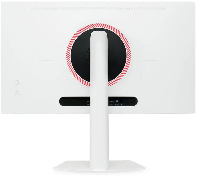 Монитор 27' NERPA HISPIDA GI27Q28HE OLED 2560x1440, 280 Гц, 0.03 мс, 16:9, 250 кд/м², 2xHDMI 2.1, 2xDP 1.4, 3.5 Jack, FreeSync, Low Blue Light, VESA 100x100, черный/белый, фото3