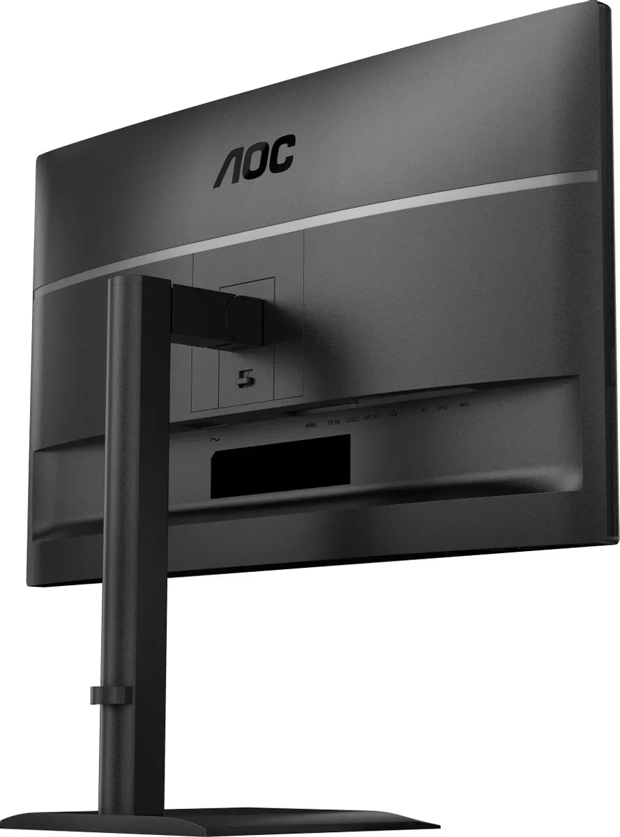 Монитор 27' AOC Q27E4CV IPS 2560x1440, 120 Гц, 4 мс, 16:9, 350 кд/м², HDMI 2.0, DP 1.2, USB-C (90 Вт), USB Hub (4x USB 3.2), RJ45, 3.5 Jack, динамики (2x2 Вт), Adaptive-Sync, VESA 100x100, черный, фото14