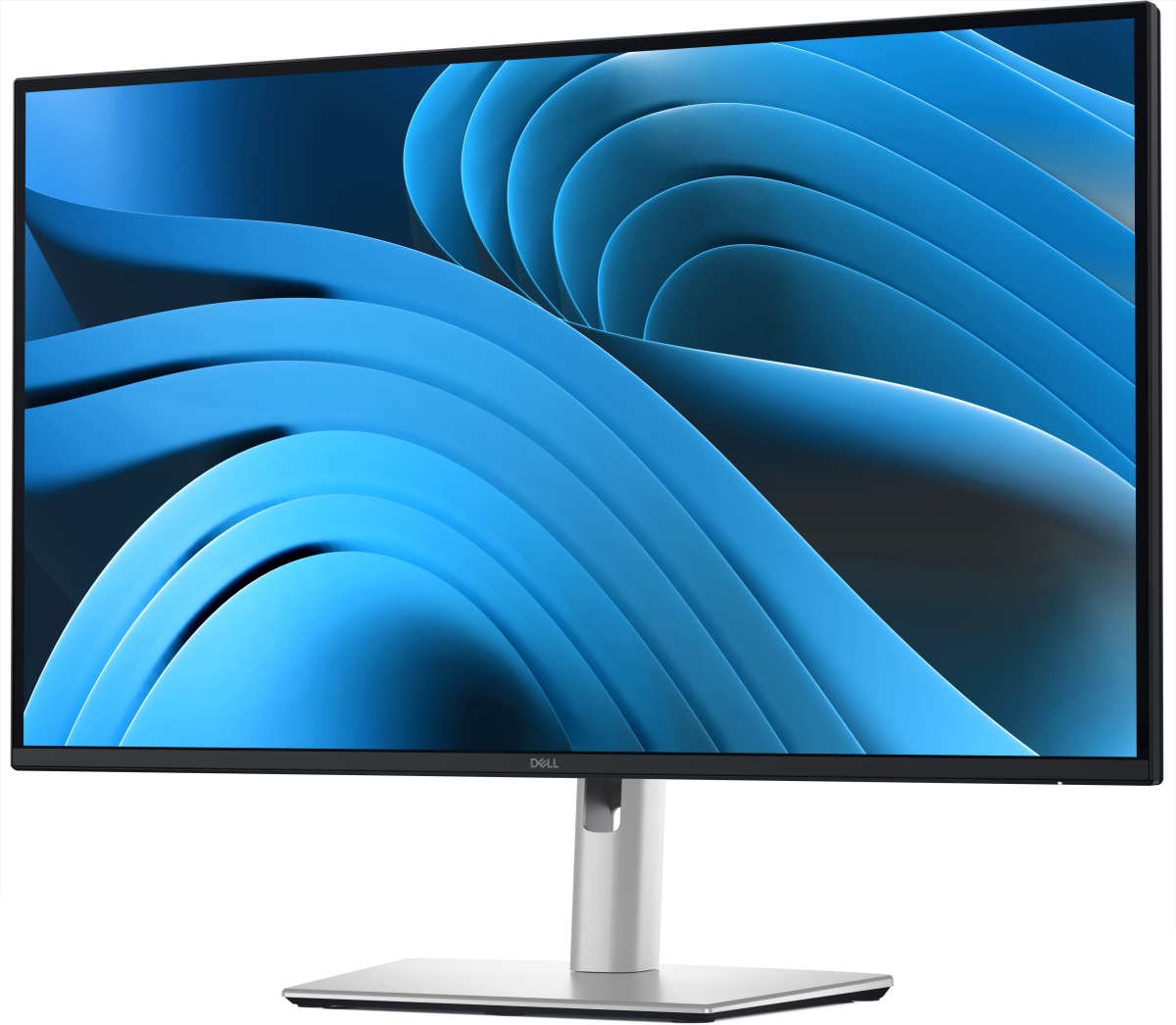 Монитор 27' Dell P2725QE IPS 3840x2160, 100 Гц, 5 мс, 16:9, 350 кд/м², HDMI 2.1, DP 1.4, USB-C (90 Вт), USB Hub (3x USB 3.2 Gen 1), HDR10, серебристо-черный, фото2