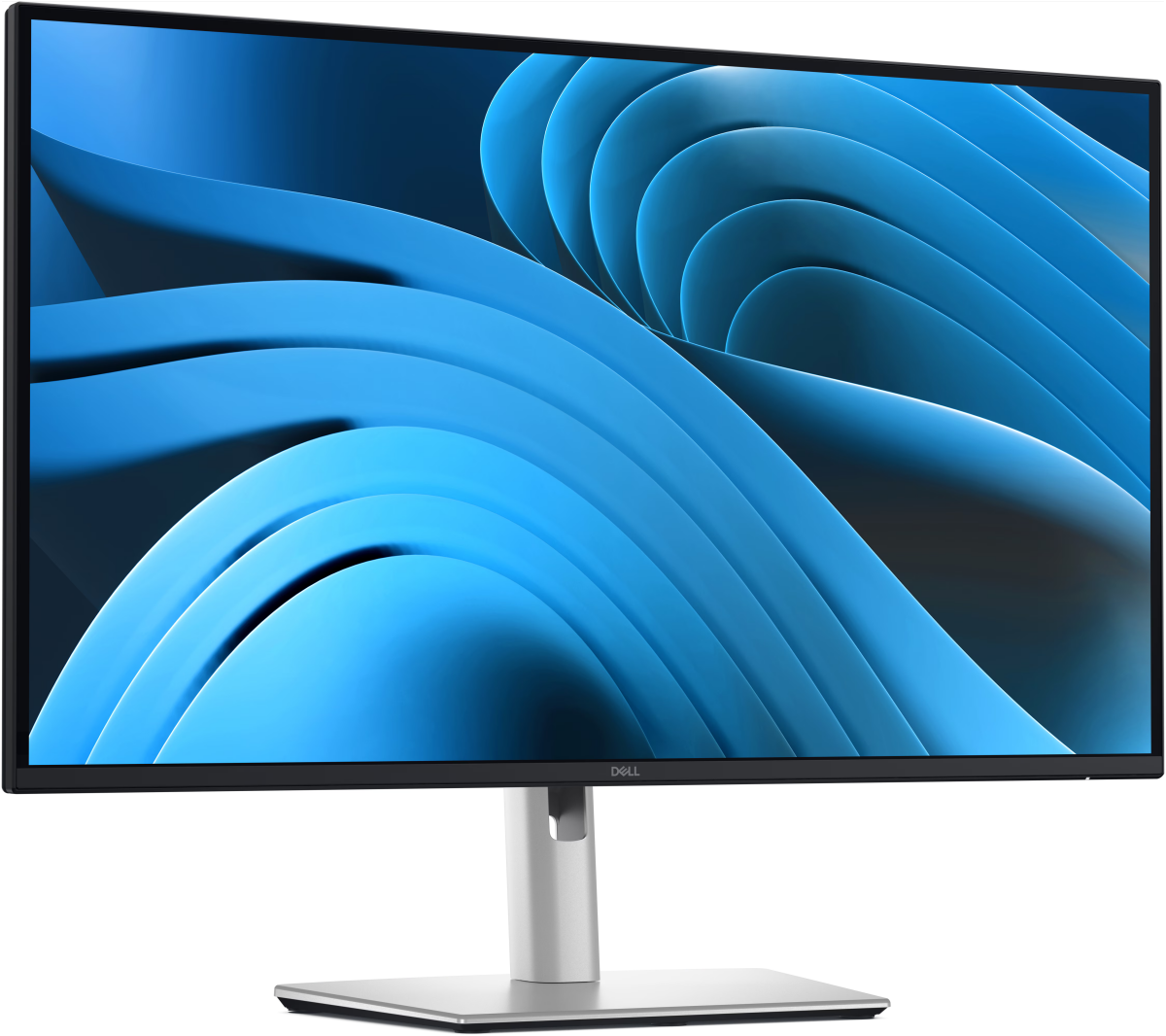 Монитор 27' Dell P2725QE IPS 3840x2160, 100 Гц, 5 мс, 16:9, 350 кд/м², HDMI 2.1, DP 1.4, USB-C (90 Вт), USB Hub (3x USB 3.2 Gen 1), HDR10, серебристо-черный, фото3