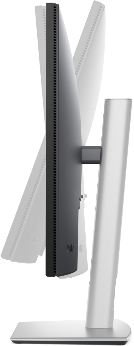 Монитор 27' Dell P2725QE IPS 3840x2160, 100 Гц, 5 мс, 16:9, 350 кд/м², HDMI 2.1, DP 1.4, USB-C (90 Вт), USB Hub (3x USB 3.2 Gen 1), HDR10, серебристо-черный, фото9