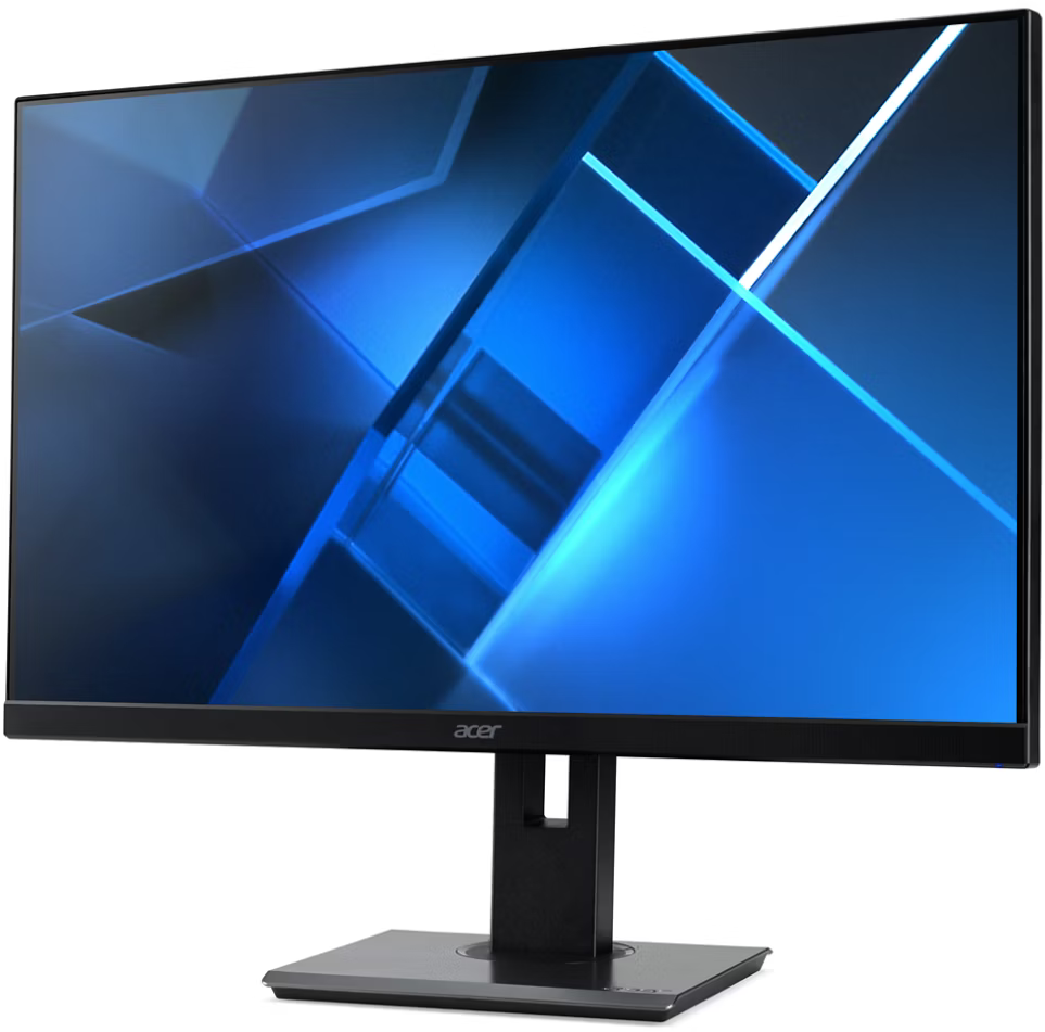 Монитор 27' Acer B277UGbmipruzx IPS 2560x1440, 120 Гц, 1 мс, 16:9, 350 кд/м², HDMI 2.0, DP 1.4, USB-C (90 Вт), 3.5 Jack, USB Hub (4x USB 3.2), динамики (2x2 Вт), HDR10, FreeSync, черный, фото2
