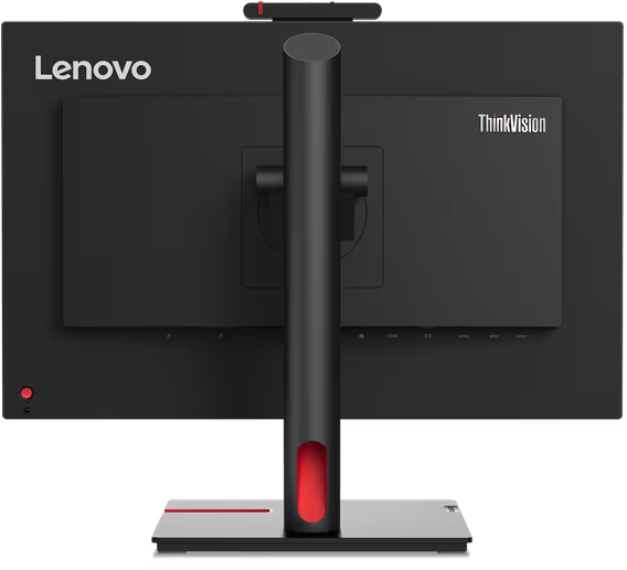 Монитор 23.8' Lenovo ThinkVision T24v-30 IPS 1920x1080, 75 Гц, 4 мс, 16:9, 250 кд/м², VGA, HDMI 1.4, DP 1.2, 3.5 Jack, USB Hub (3x USB 3.0, 1x USB 2.0), веб-камера (2 Мп), динамики (2x3 Вт), черный, фото4