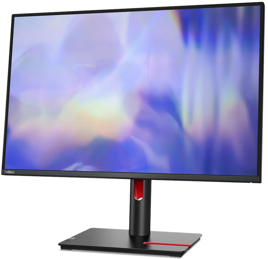 Монитор 23.8' Lenovo ThinkVision T24d-30 IPS 1920x1200, 100 Гц, 4 мс, 16:10, 300 кд/м², VGA, HDMI 1.4, DP 1.2, 3.5 Jack, USB Hub (4x USB 3.0), динамики (2x2 Вт), черный, фото2