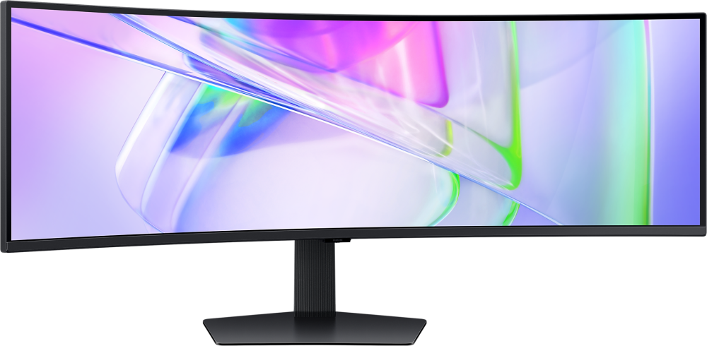 Монитор 49' Samsung ViewFinity S9 S49C950UAUXEN VA 5120x1440, 120 Гц, 5 мс, 32:9, 350 кд/м², 2xHDMI 2.0, DP 1.4, USB-C (90 Вт), 3.5 Jack, USB Hub (3x USB 3.0), динамики (2x5 Вт), HDR10, изогнутый экран (1000R), черный, фото2