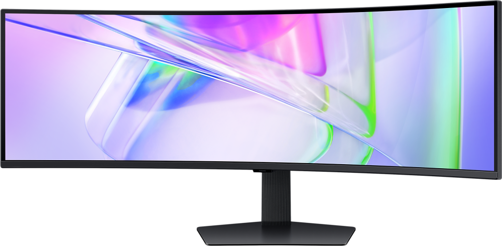 Монитор 49' Samsung ViewFinity S9 S49C950UAUXEN VA 5120x1440, 120 Гц, 5 мс, 32:9, 350 кд/м², 2xHDMI 2.0, DP 1.4, USB-C (90 Вт), 3.5 Jack, USB Hub (3x USB 3.0), динамики (2x5 Вт), HDR10, изогнутый экран (1000R), черный, фото3