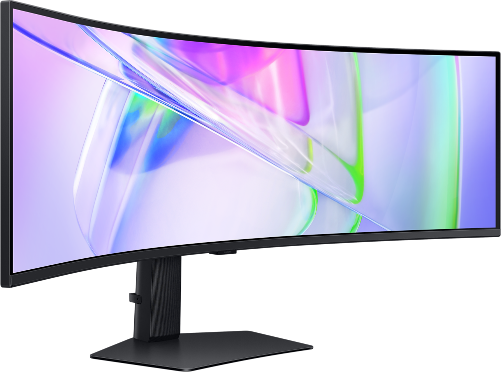 Монитор 49' Samsung ViewFinity S9 S49C950UAUXEN VA 5120x1440, 120 Гц, 5 мс, 32:9, 350 кд/м², 2xHDMI 2.0, DP 1.4, USB-C (90 Вт), 3.5 Jack, USB Hub (3x USB 3.0), динамики (2x5 Вт), HDR10, изогнутый экран (1000R), черный, фото4