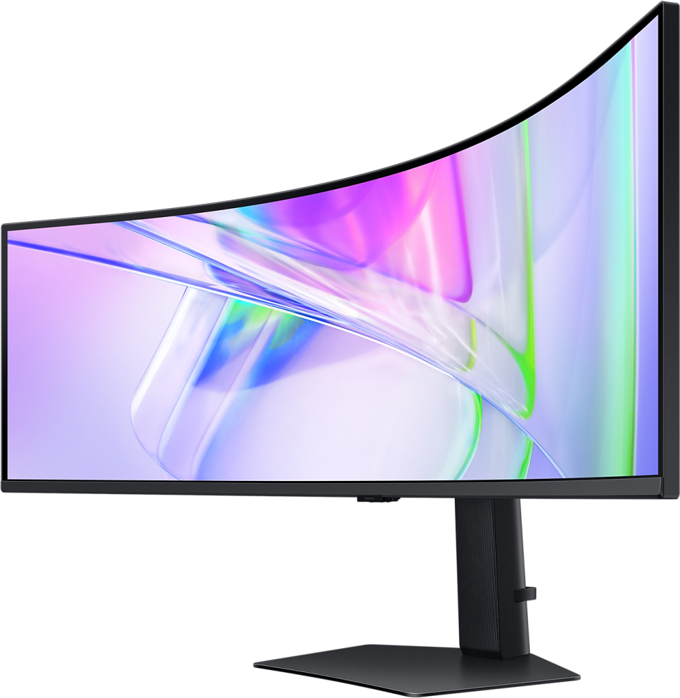 Монитор 49' Samsung ViewFinity S9 S49C950UAUXEN VA 5120x1440, 120 Гц, 5 мс, 32:9, 350 кд/м², 2xHDMI 2.0, DP 1.4, USB-C (90 Вт), 3.5 Jack, USB Hub (3x USB 3.0), динамики (2x5 Вт), HDR10, изогнутый экран (1000R), черный, фото7