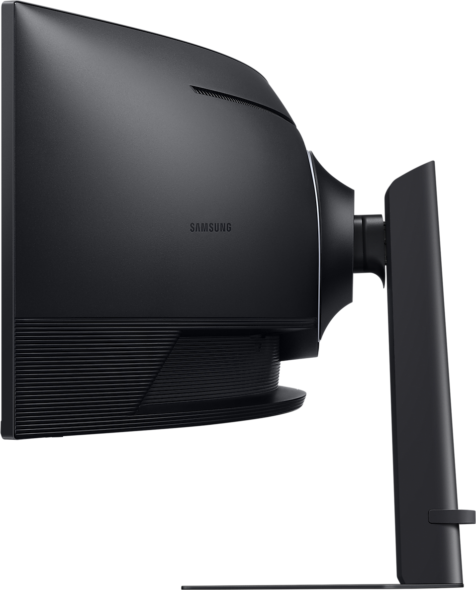 Монитор 49' Samsung ViewFinity S9 S49C950UAUXEN VA 5120x1440, 120 Гц, 5 мс, 32:9, 350 кд/м², 2xHDMI 2.0, DP 1.4, USB-C (90 Вт), 3.5 Jack, USB Hub (3x USB 3.0), динамики (2x5 Вт), HDR10, изогнутый экран (1000R), черный, фото12