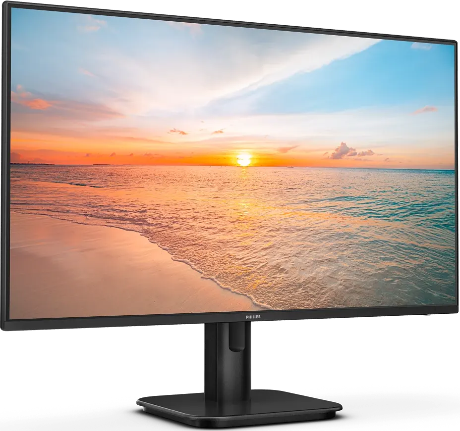 Монитор 23.8' Philips 24E1N2100A IPS 1920x1080, 120 Гц, 4 мс, 16:9, 300 кд/м², VGA, HDMI 1.4, 3.5 Jack, динамики (2x2 Вт), HDR10, Adaptive-Sync, черный, фото3