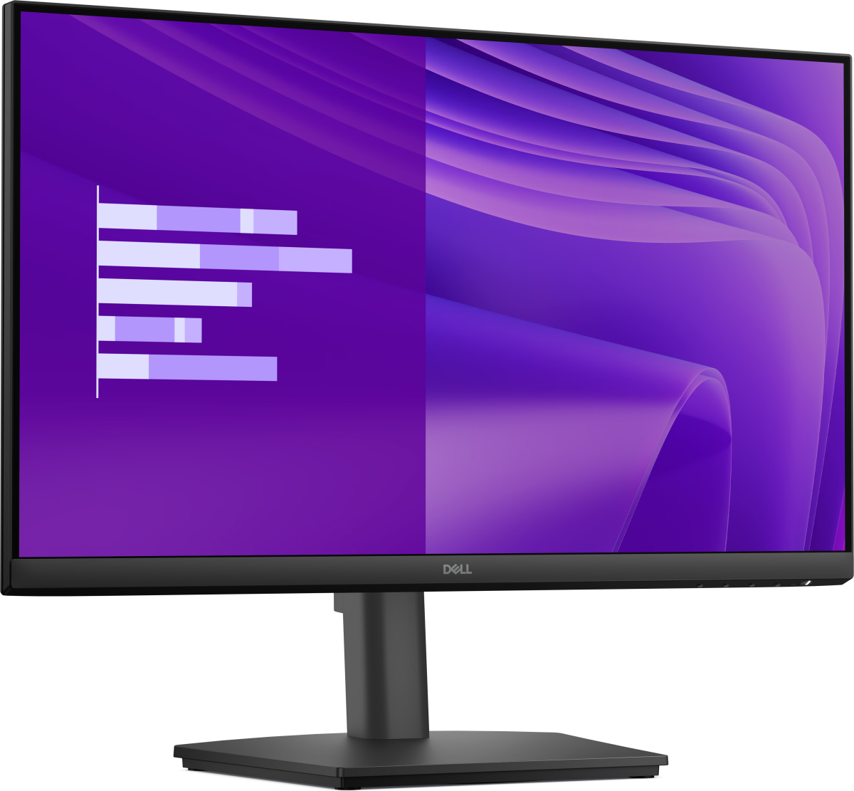 Монитор 23.8' Dell E2425HSM IPS 1920x1080, 100 Гц, 5 мс, 16:9, 250 кд/м², VGA, HDMI 1.4, DP 1.2, 3.5 Jack, динамики (2x2 Вт), черный, фото2