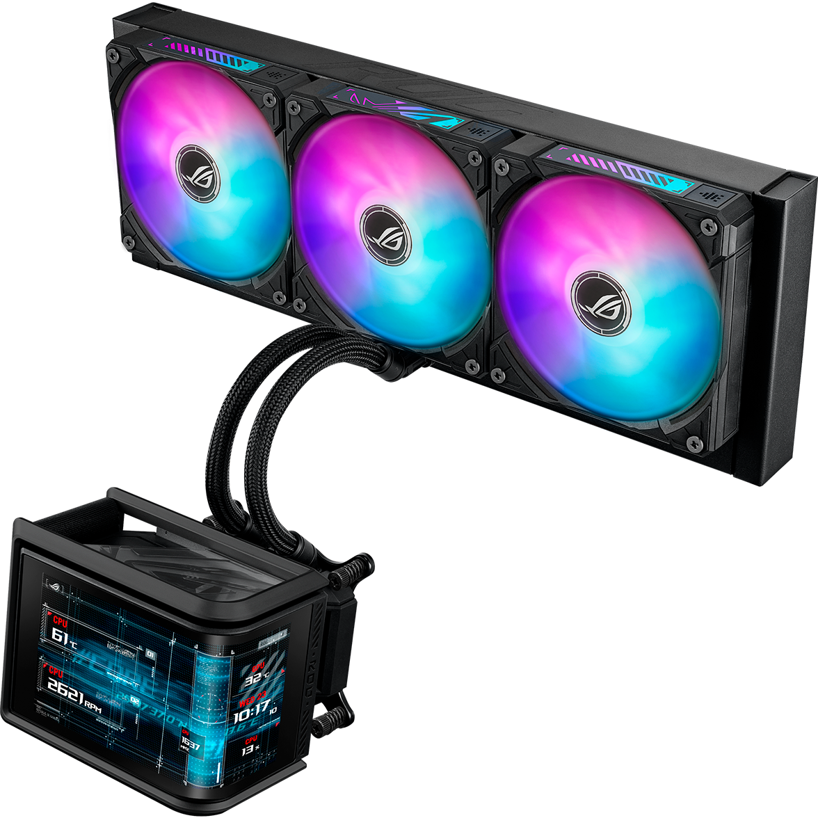 Система жидкостного охлаждения ASUS ROG RYUO IV SLC 360 ARGB