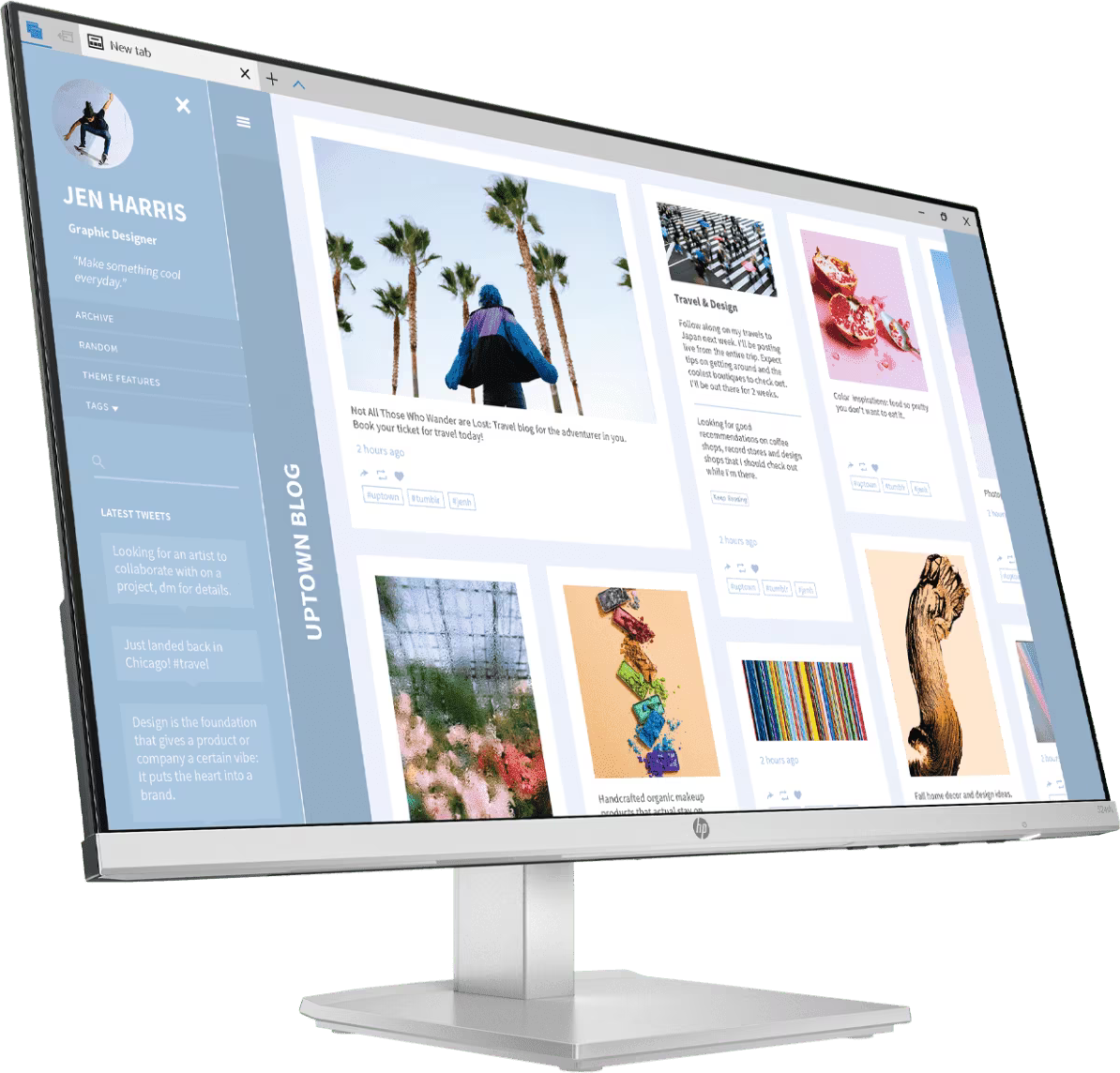 Монитор 23.8' HP Series 5 524sh IPS 1920x1080, 100 Гц, 5 мс, 16:9, 300 кд/м², VGA, HDMI 1.4, HDR10, Flicker-Free, Low Blue Light, серебристый, фото3