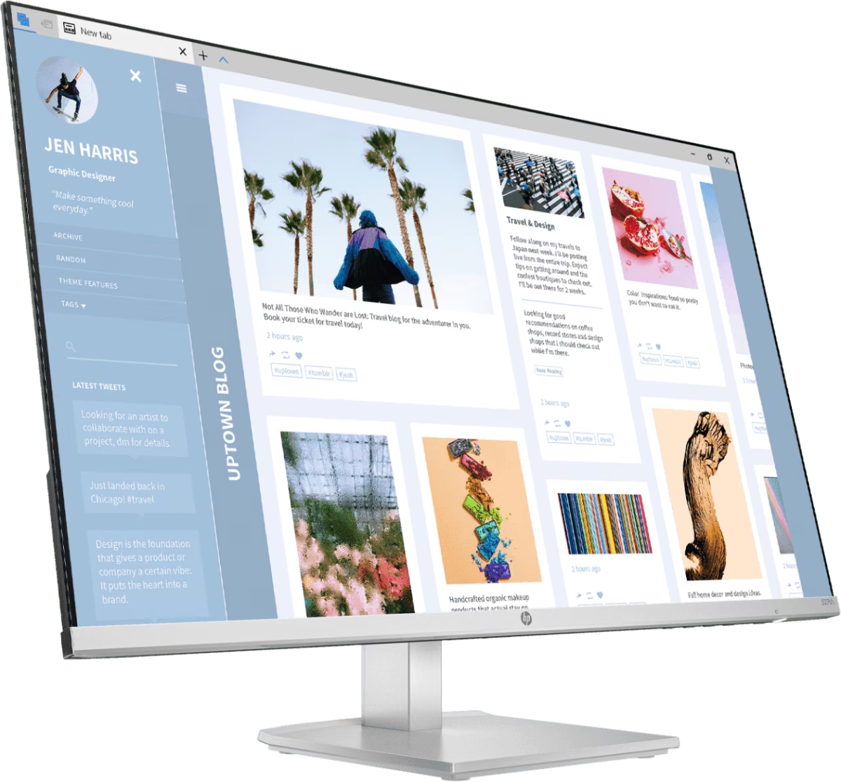 Монитор 27' HP Series 5 527sh IPS 1920x1080, 100 Гц, 5 мс, 16:9, 300 кд/м², VGA, 2×HDMI 1.4, HDR10, Flicker-Free, Low Blue Light, серебристый, фото3