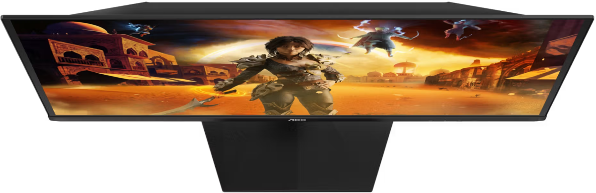 Монитор 26.5" AOC Q27G41ZDF QD-OLED 2560x1440, 240 Гц, 0.03 мс, 16:9, 400 кд/м², HDMI, DisplayPort, Flicker Free, Low Blue Light, черный, вид 7