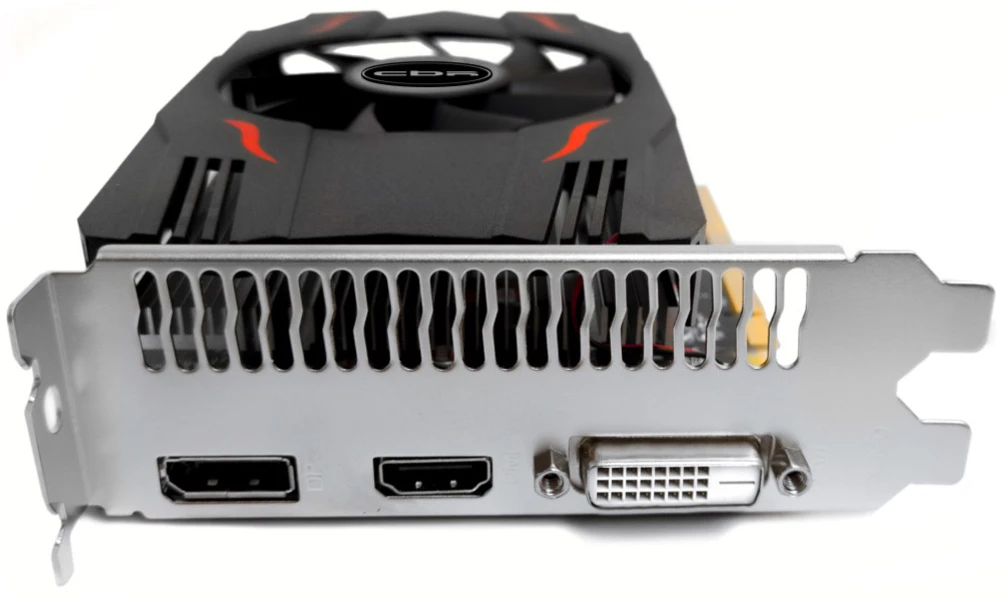 Видеокарта CBR AMD Radeon RX 550, 4 GB GDDR5, 128 bit, DisplayPort, HDMI, DVI-D, GPU 1100 MHz, фото3