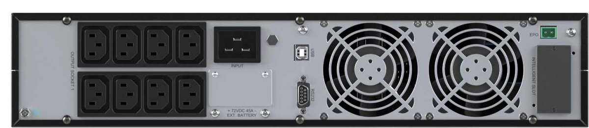 Источник бесперебойного питания DKC SMALLR3A5I / 3000 ВА / 2700 Вт / 8 x IEC 320 C13 (компьютерный), фото2