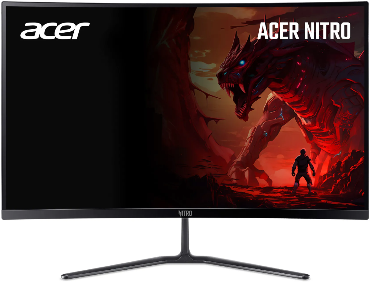 Монитор 27' Acer Nitro ED270UX6bmiipx VA 2560x1440, 220 Гц, 1 мс, 16:9, 250 кд/м², 2xHDMI, DisplayPort, изогнутый экран, Flicker Free, встроенные динамики, черный, фото5