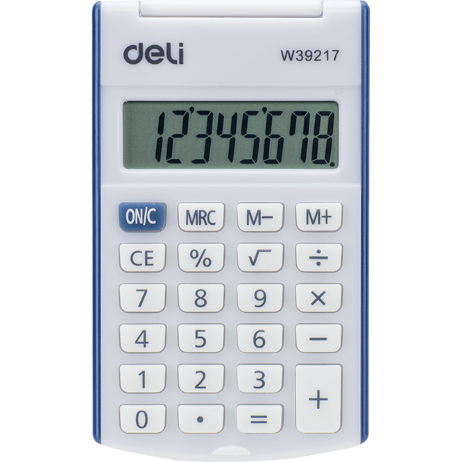 Калькулятор Deli E39217 Blue: купить в интернет магазине Регард Москва ...