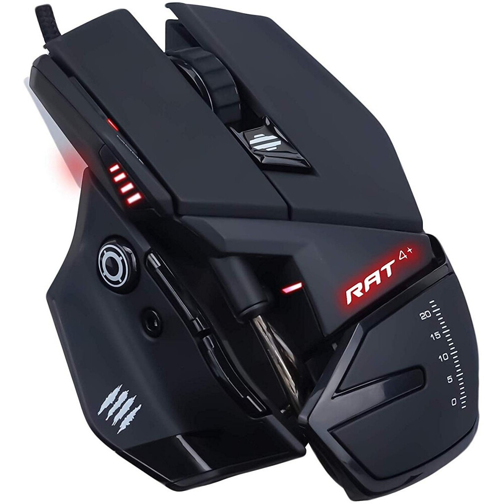 Мышь Mad Catz R.A.T.4+ Black: купить в интернет магазине Регард Москва ...