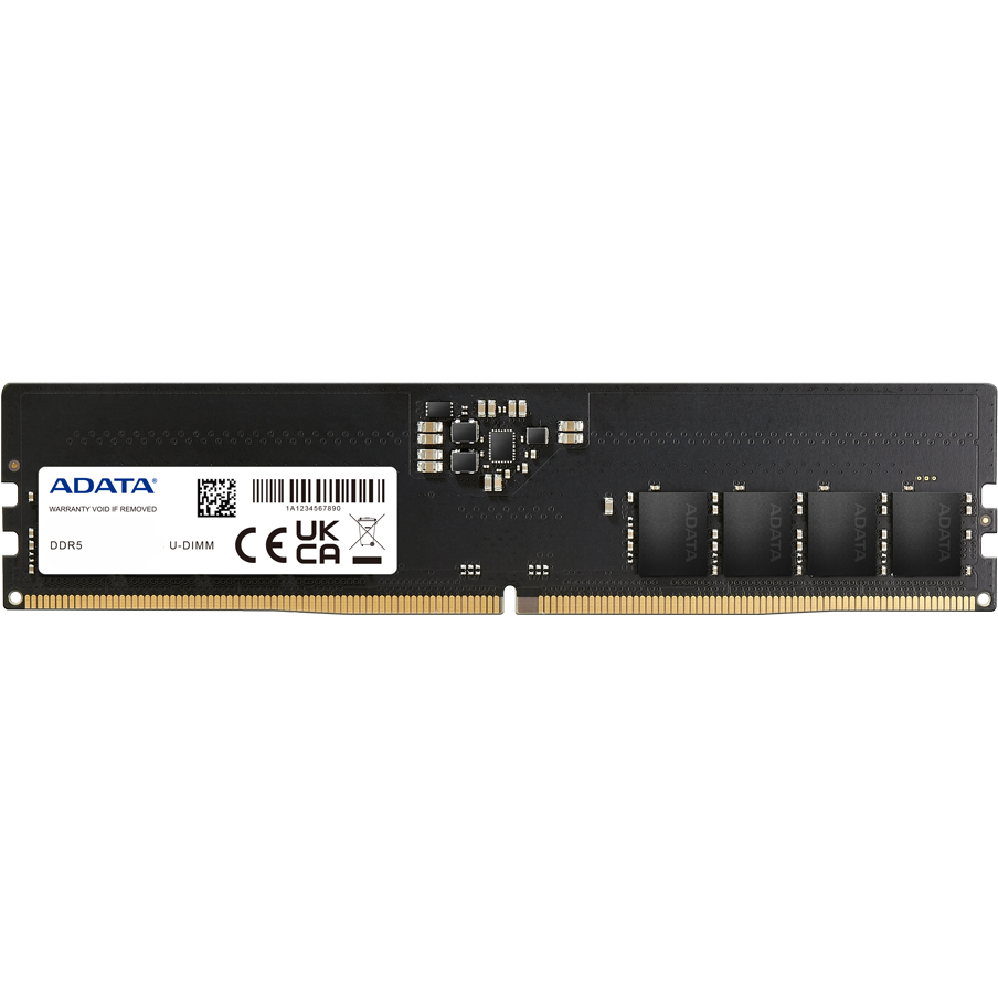 Оперативная память 16Gb DDR5 4800MHz ADATA (AD5U480016G-B) OEM: купить ...