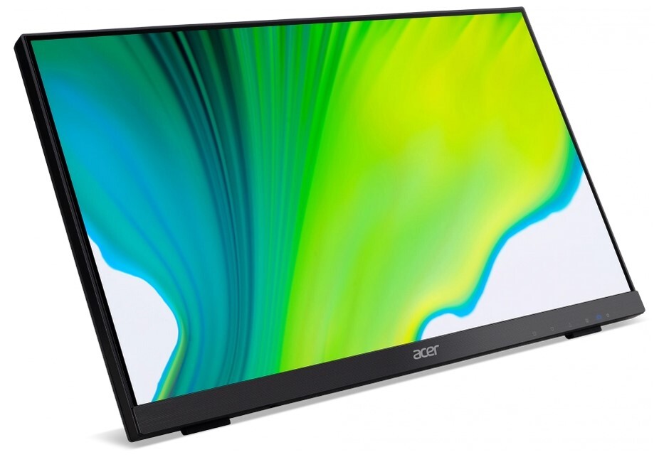 Монитор 21.5' Acer UT222Qbmip IPS 1920x1080, 75 Гц, 5 мс, 16:9, 250 кд/м², HDMI 1.4, DP 1.2, VGA, динамики (2x2 Вт), сенсорный, наклон, черный, фото2