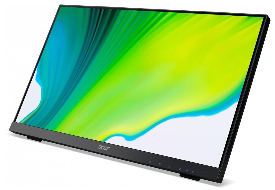 Монитор 21.5' Acer UT222Qbmip IPS 1920x1080, 75 Гц, 5 мс, 16:9, 250 кд/м², HDMI 1.4, DP 1.2, VGA, динамики (2x2 Вт), сенсорный, наклон, черный, фото3