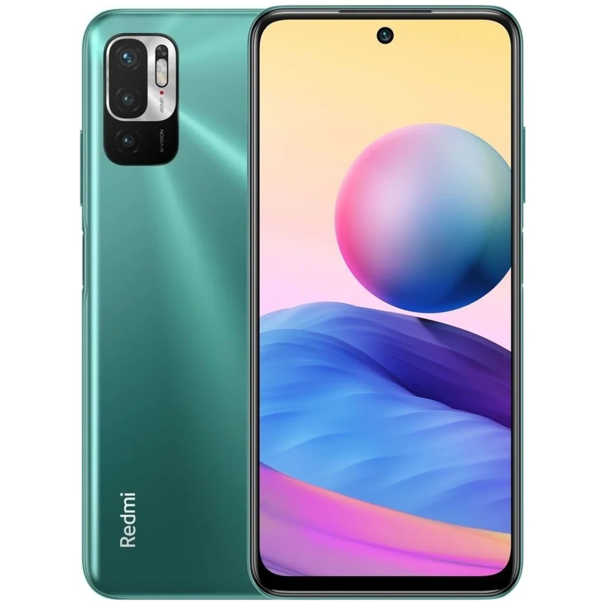 Смартфон Xiaomi Redmi Note 10T 4/128Gb Aurora Green: купить в интернет ...