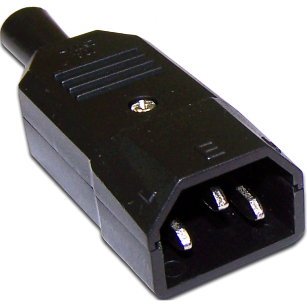 Вилка IEC 320 Lanmaster LAN-IEC-320-C14: купить в интернет магазине ...