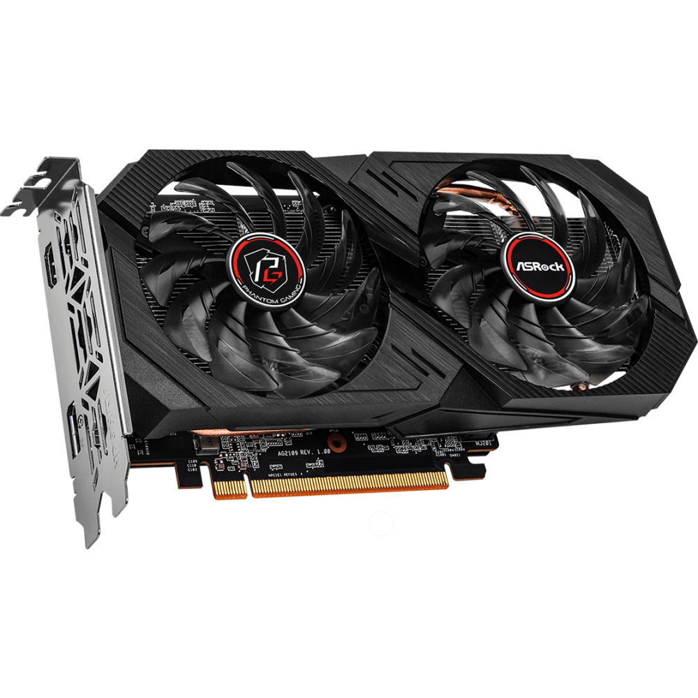 Видеокарта AMD Radeon RX 6500 XT ASRock Phantom Gaming D OC 4Gb ...