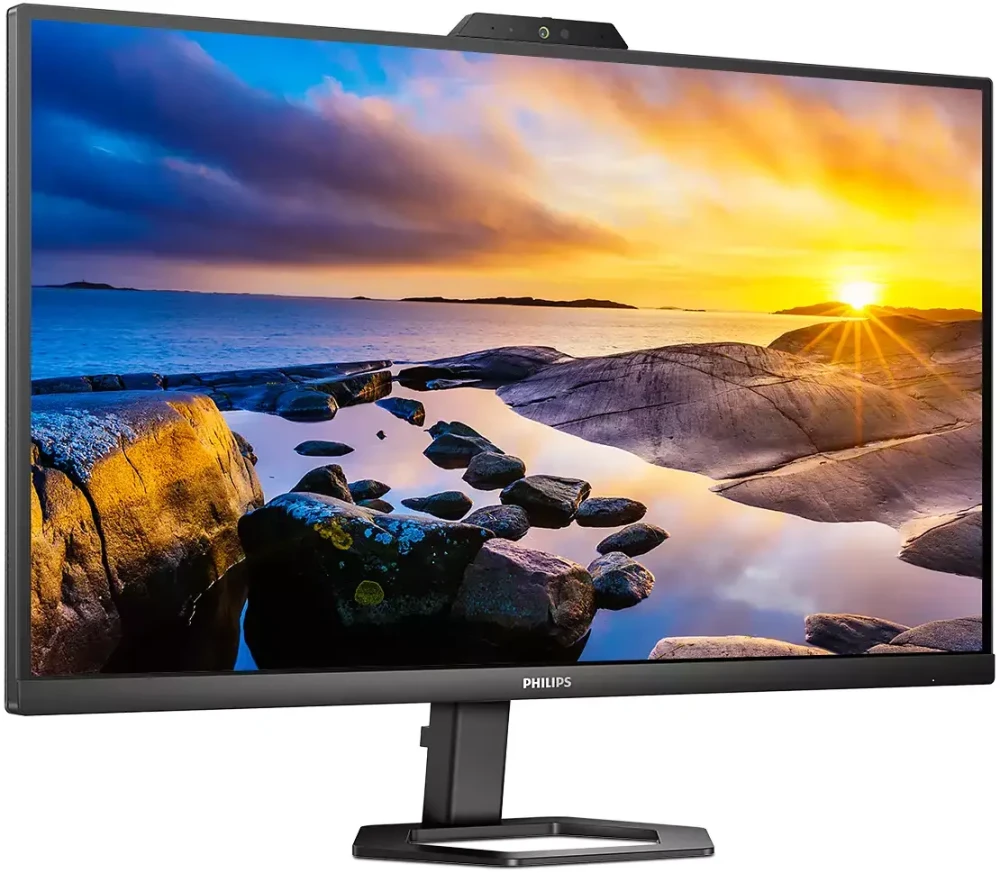 Монитор 27' Philips 27E1N5600HE IPS 2560x1440, 75 Гц, 1 мс, 16:9, 300 кд/м², HDMI 1.4, DP 1.2, USB-C, 3xUSB 3.0, 3.5 Jack, динамики (2x3 Вт), FreeSync, регулировка по высоте, черный, фото2