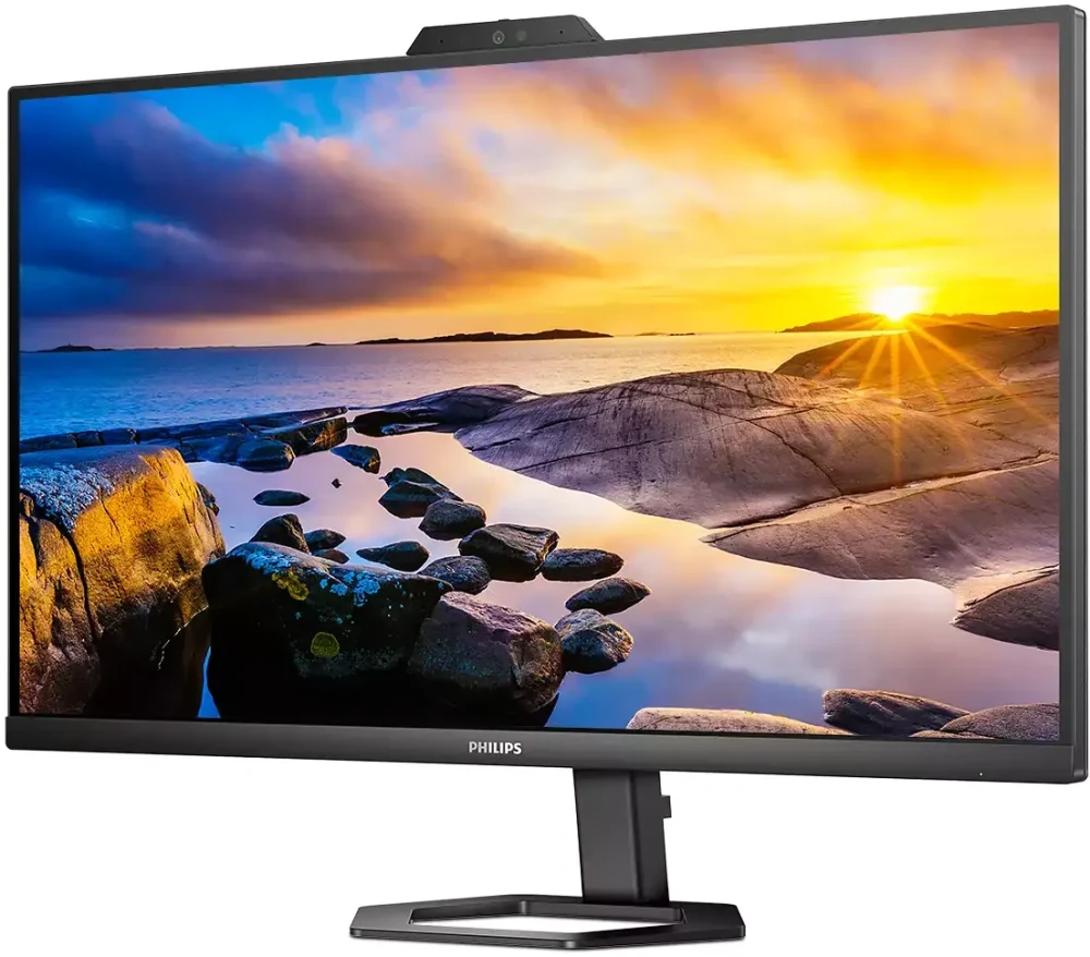 Монитор 27' Philips 27E1N5600HE IPS 2560x1440, 75 Гц, 1 мс, 16:9, 300 кд/м², HDMI 1.4, DP 1.2, USB-C, 3xUSB 3.0, 3.5 Jack, динамики (2x3 Вт), FreeSync, регулировка по высоте, черный, фото3