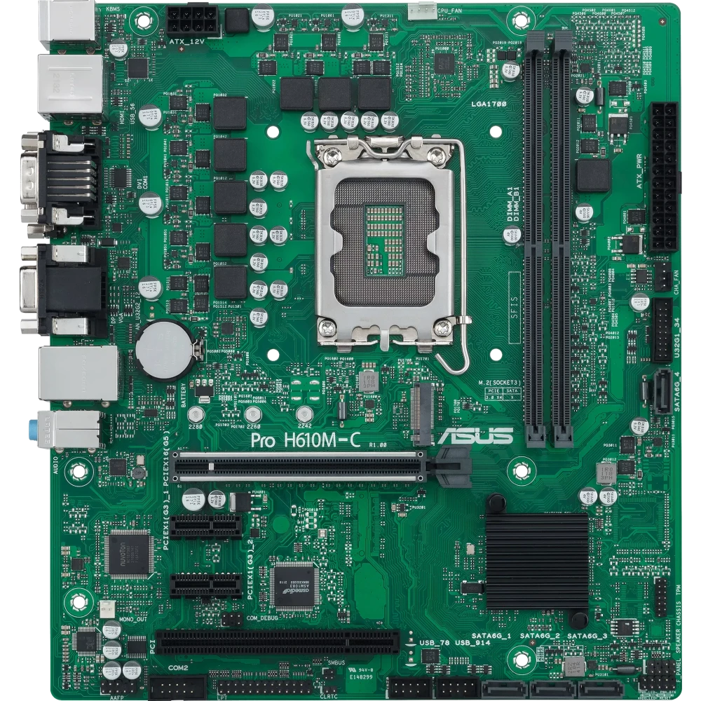 Материнская плата ASUS PRO H610M-C-CSM: купить в интернет магазине ...