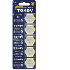 Батарейки, аккумуляторы TOKOV ELECTRIC