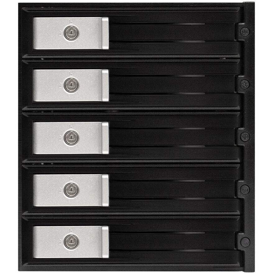 Корзина для накопителей ExeGate HS535-12G Black - EX289284RUS - фото 3