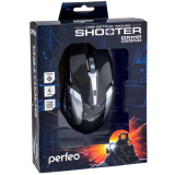 Мышь Perfeo PF-5020 Shooter Black (PF_5020)