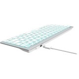 Клавиатура A4Tech Fstyler FX61 White/Blue