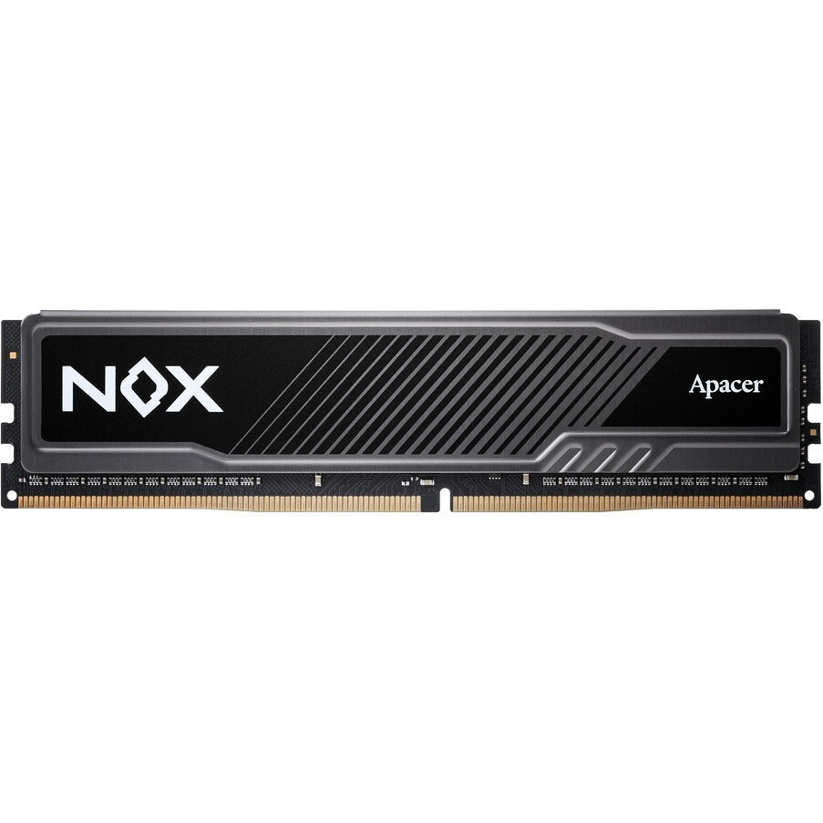 Оперативная память 8Gb DDR4 3200MHz Apacer NOX Black (AH4U08G32C28YMBAA-1) - фото 3