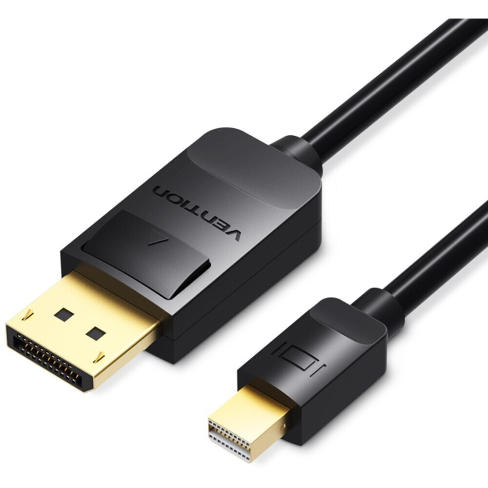 Кабель Mini DisplayPort (M) - DisplayPort (M), 2м, Vention HAABH