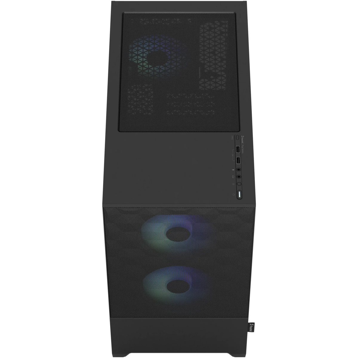 Корпус Fractal Design Pop Mini Air RGB Black TG Clear - FD-C-POR1M-06 - фото 8