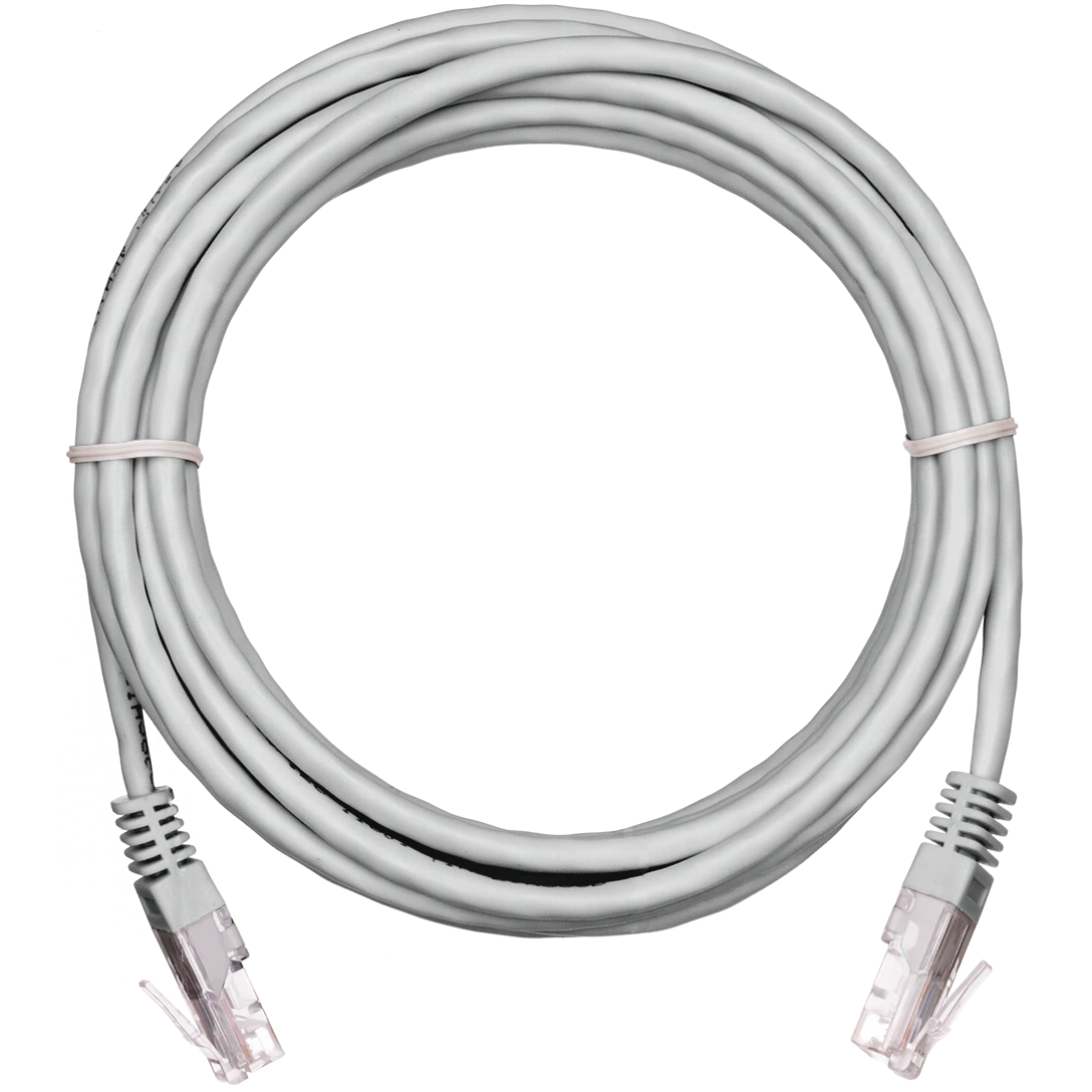 Патч-корд NETLAN EC-PC4UD55B-BC-LSZH-020-GY-10, 2м, 10 шт.