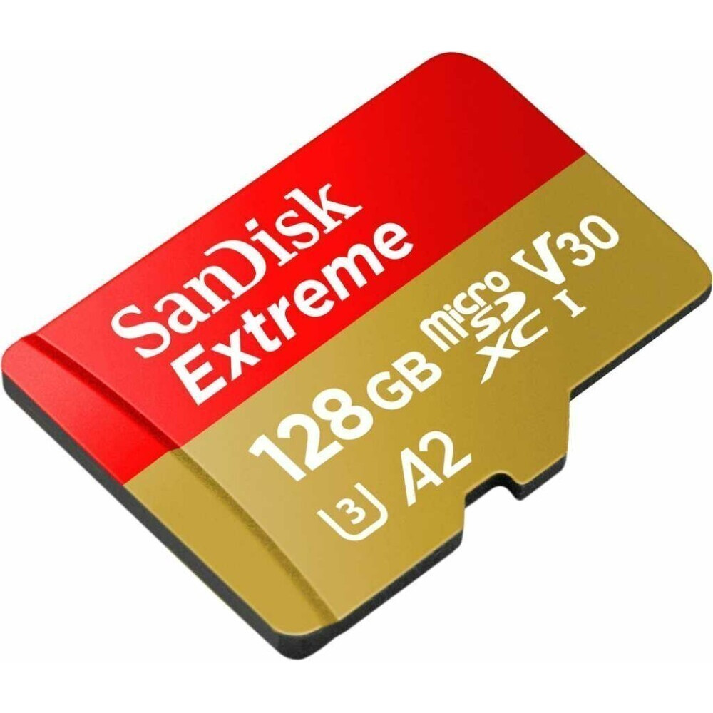 Карта памяти 128GB MicroSD SanDisk Extreme (SDSQXAA-128G-GN6MN)
