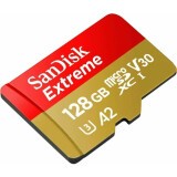 Карта памяти 128Gb MicroSD SanDisk Extreme (SDSQXAA-128G-GN6MN)